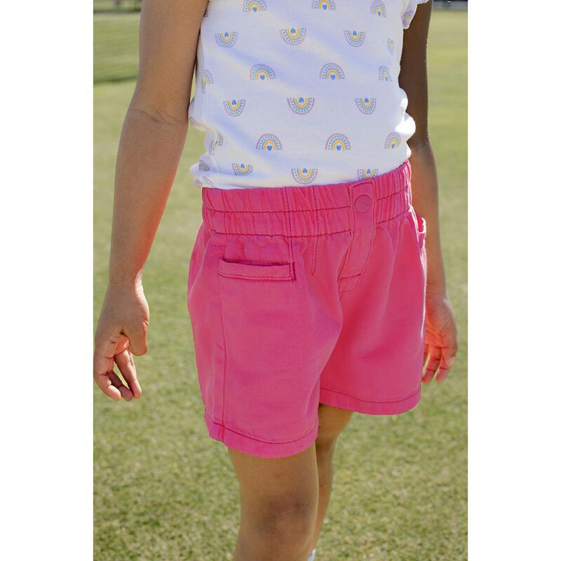 Milky Pink Denim Short image number 2